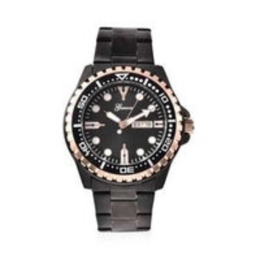 GENOA Double Date Water Resistant Watch